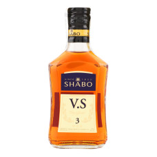 Бренді 0.25л 40% 3 зірки V.S Shabo пл