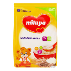 Каша безмолочна для дітей від 7міс суха мультизлакова Milupa м/у 170г