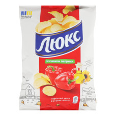 Чипси картопляні Паприка Люкс м/у 105г