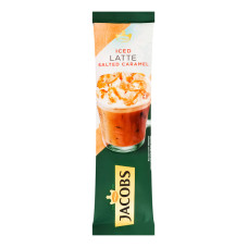 Напій кавовий розчинний Salted caramel Latte Jacobs м/у 21.3г