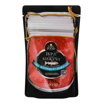 Ікра імітована зі смаком кижуча пастеризована Caps food д/п 250г