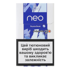 Виріб тютюновмісний для електричного нагрівання з фільтром Neo Demi Royale boost 20шт Виріб тютюновмісний для електричного нагрівання з фільтром Neo Demi Royale boost 20шт