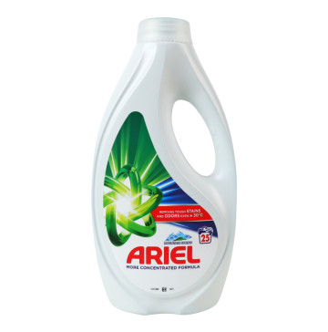 Засіб миючий рідкий синтетичний Гірське джерело Ariel 1.25л