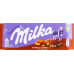 Шоколад Milka арахіс та хрусткі кульки 90г