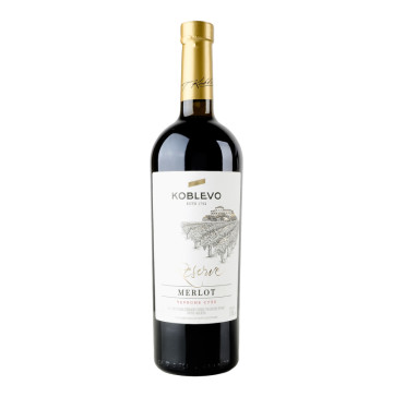 Вино 0.75л 9.7-13% червоне сухе Merlot Reserve Koblevo пл
