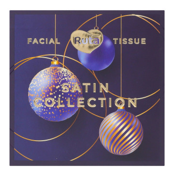 Серветки косметичні 2-х шарові Satin collection Ruta 80шт