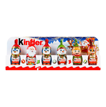 Шоколад фігурний молочний з молочним шаром Kinder к/у 90г