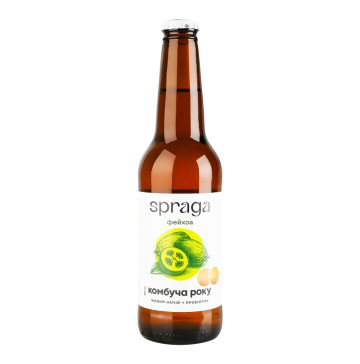 Напій безалкогольний ферментований непастеризований Фейхоа Комбуча Spraga с/пл 330мл