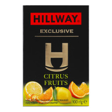 Чай чорний байховий листовий Citrus fruits Exclusive Hillway к/у 100г