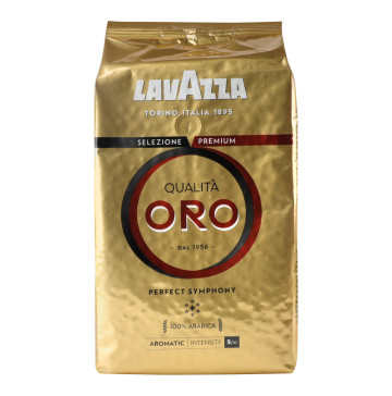 Кава натуральна смажена в зернах Qualita Oro Lavazza м/у 1кг