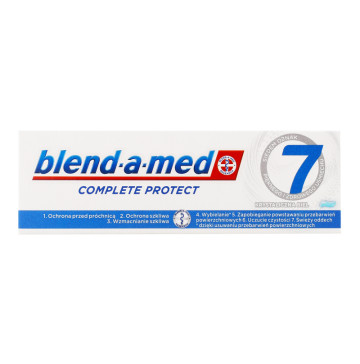 Паста зубна Кришталева Білизна Complete Protect 7 Blend-a-Med 75мл