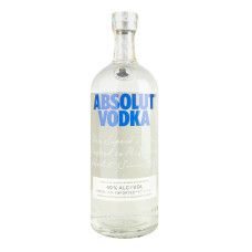 Горілка 1л 40% Absolut пл