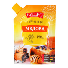 Гірчиця Медова Щедро д/п 120г