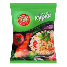 Вермішель швидкого приготування зі смаком курки Daryna м/у 50г