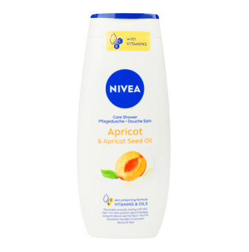 Гель-догляд для душу Абрикос та олія абрикосових кісточок Nivea 250мл