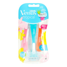 Бритви одноразові Tropical Venus Gillette 3шт