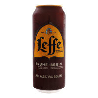 Пиво Leffe Brune темне з/б 0.5л Бельгія