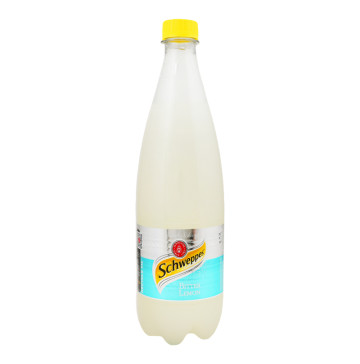 Напій безалкогольний сильногазований соковмісний на ароматизаторах Bitter Lemon Schweppes п/пл 750мл