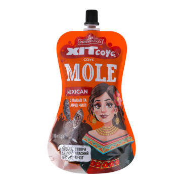 Соус з какао та анчо-чилі Mole Mexican Хіт соус Pripravka д/п 180г