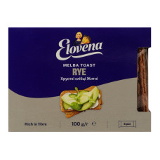 Хлібці житні хрусткі Elovena к/у 100г