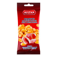 Арахіс смажений солоний зі смаком бекону Sultan м/у 60г