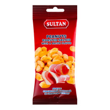 Арахіс смажений солоний зі смаком бекону Sultan м/у 60г