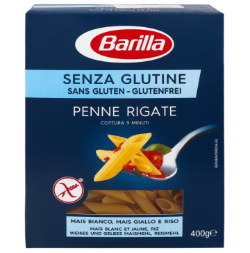 Вироби макаронні без глютену Penne Rigate Barilla к/у 400г