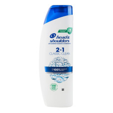 Шампунь та бальзам-ополіскувач проти лупи 2в1 Classic Clean Head&Shoulders 330мл