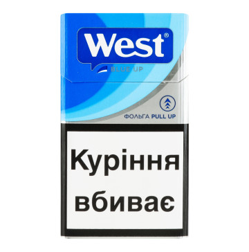 Сигарети з фільтром West Blue Up 20шт