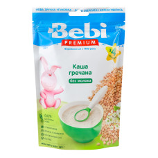 Каша безмолочна для дітей від 4міс Гречана Premium Bebi д/п 200г