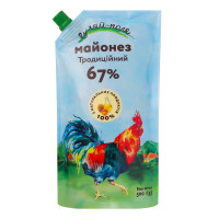 Майонез 67% Традиційний Гуляй-поле д/п 500г