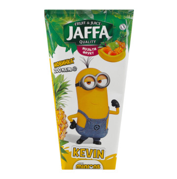 Нектар пастеризований Мультифрукт Jaffa т/п 200мл