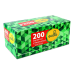 Серветки косметичні 2-х шарові 20х20см Ecolo 200шт