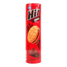 Печиво двошарове з начинкою з ароматом шоколаду Choco Hit м/у 220г