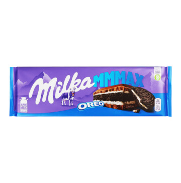 Шоколад Milka зі шматочками печива ОРЕО 300г
