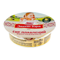 Сир плавлений 50% пастоподібний Оригінальний Звени Гора ст 90г
