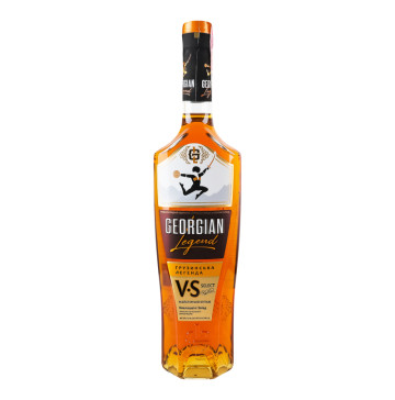 Бренді 0.5л 36% виноградний ординарний VS Select Georgian Legend пл