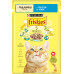 Корм консервований для дорослих котів з лососем в підливі Friskies м/у 85г