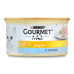 Корм консервований для дорослих котів повнораціонний Паштет з тунцем Gold Gourmet з/б 85г