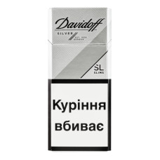 Сигарети з фільтром Silver Slims Davidoff 20шт