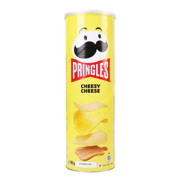 Чіпси картопляні Cheesy cheese Pringles тубус 165г