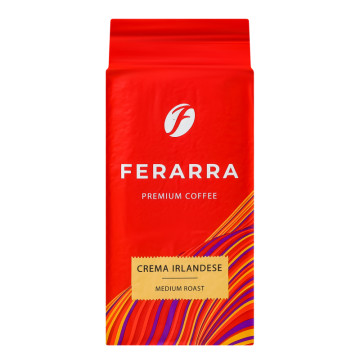 Кава натуральна смажена мелена Crema Irlandese Ferarra в/у 250г
