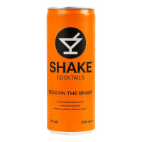 Напій слабоалкогольний сильногазований Sexx on the beach Cocktails Shake 7% з/б 250мл