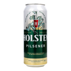 Пиво 480мл 4.7% світле пастеризоване Pilsener Holsten з/б