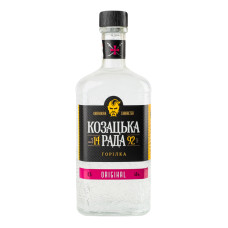 Горілка 0,5л 40% Original Козацька Рада пл