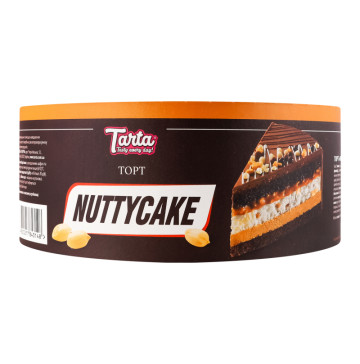 Торт Nuttycake Tarta к/у 650г