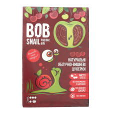 Цукерки натуральні яблучно-вишневі Bob Snail к/у 60г