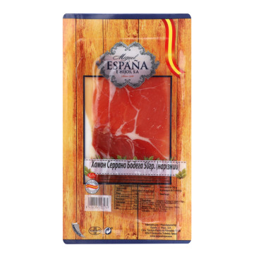 Хамон Serrano Bodega Espana с/в в/у 50г