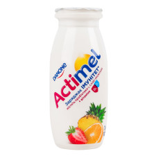 Продукт кисломолочний 1.4% мультифруктовий Actimel п/пл 100г