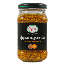 Гірчиця Французька зерниста Руна с/б 210г